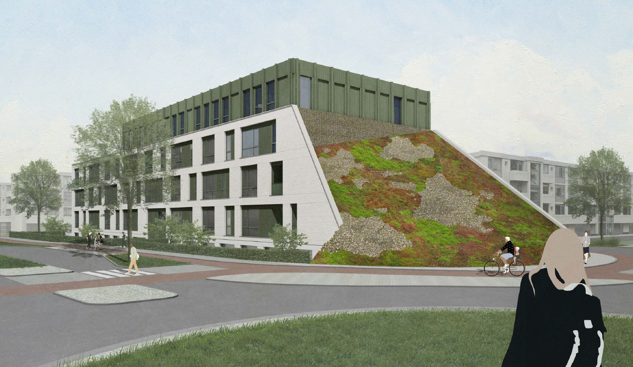 Vergunning voor transformatie Bosscheweg 107 naar 55 appartementen