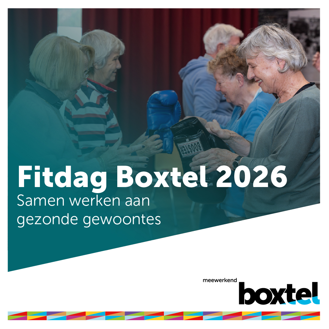 Fitdag Boxtel 2026: samen werken aan gezonde gewoontes
