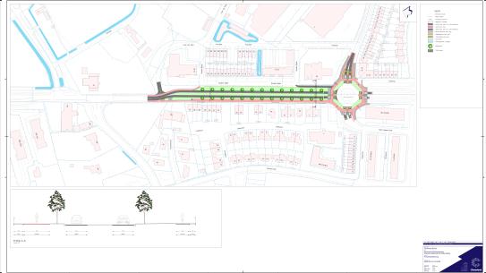 Schetsontwerp Dukaat, Bosscheweg, klik voor een vergroting