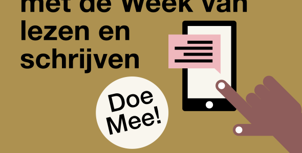 8-15 september Week van Lezen en Schrijven